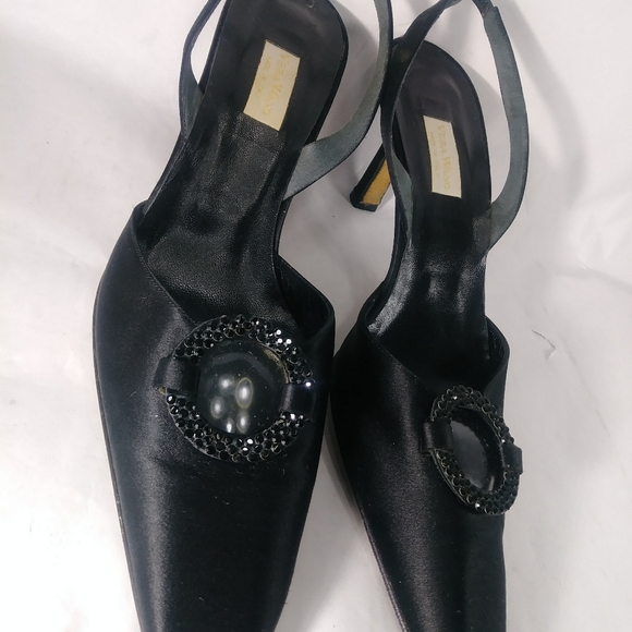 Vera wang sling back suede shoes - Picture 14 of 16